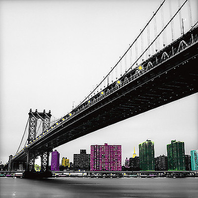 Array Manhattan Bridge von Anne Valverde