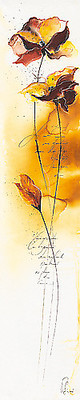 Array Fleurs d´automne I von Isabelle Zacher-Finet