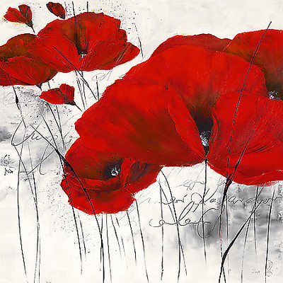 Array Pavot d´hiver VII von Isabelle Zacher-Finet