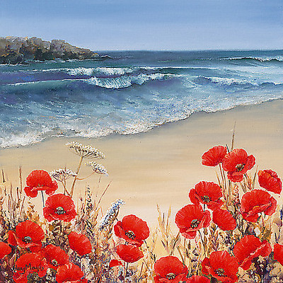 Array Poppy Tides von Hilary Mayes