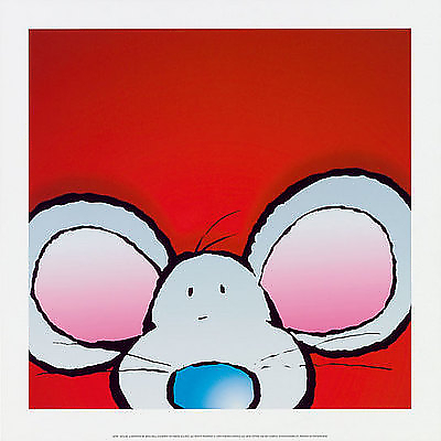 30cm x 30cm Mouse von Jean Courtsey
