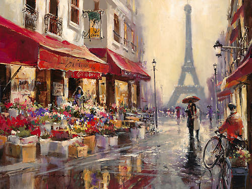 Array April in Paris von Brent Heighton