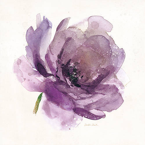 Array Watery Plum Bloom 1 von Sandra Smith