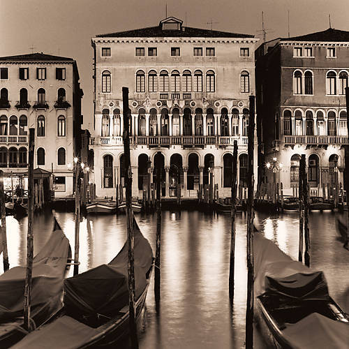 Array Il Gran Canale di Notte von Alan Blaustein