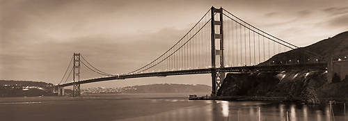 Array Golden Gate Bridge II von Alan Blaustein