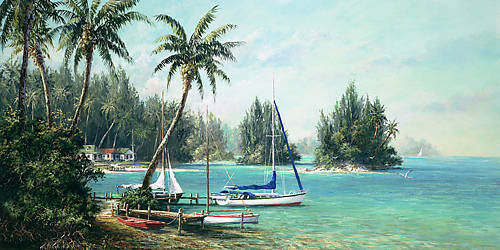 Array Island Cove von Art Fronckowiak
