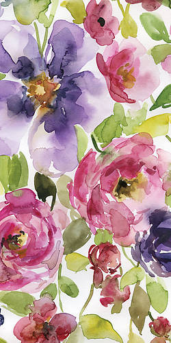 Array Watercolor Cascade II von Carol Robinson