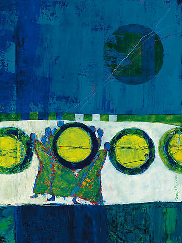 Array Moonlight Shadow von Marjolijn van Ginkel