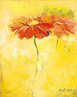 40cm x 50cm Feldblumen I von Elena Filatov