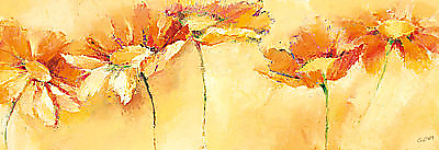 99cm x 34cm Feldblumenparade von Elena Filatov