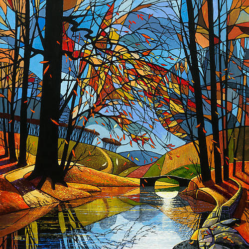 Array Autumn Stream von David James