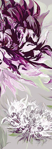 Array Purple Allure II von Sally Scaffardi