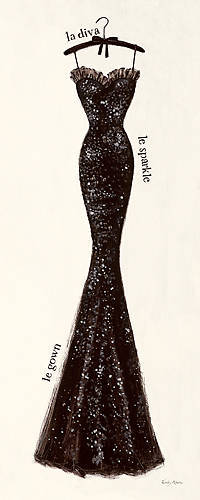 Array Couture Noire Original IV von Emily Adams