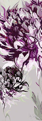 Array Purple Allure I von Sally Scaffardi