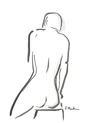 30cm x 40cm Sophy von Frédérique Marteau