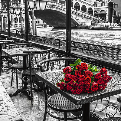 30cm x 30cm Venice II von Assaf Frank