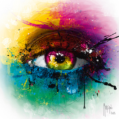 30cm x 30cm Requiem for a Dream von Patrice Murciano