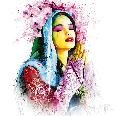 30cm x 30cm Faith von Patrice Murciano