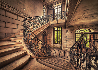 70cm x 50cm Living Stairs von Matthias Haker