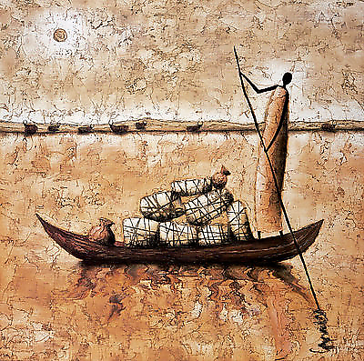 50cm x 50cm Amber Nightfall von Michel Rauscher