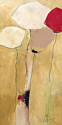 98cm x 98cm Floating Flowers von Anne L. Strunk