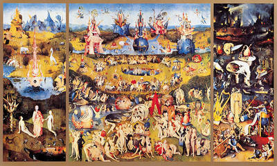 Array Der Garten der Lüste von Hieronymus Bosch