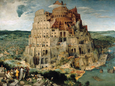 Array Der Turmbau von Babel von Pieter d. Ä. Brueghel