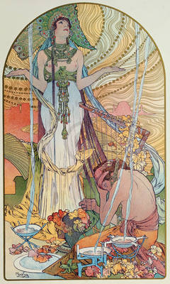 Array Salambo von Marie Alphonse Mucha