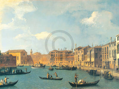 Array Santa Chiara von Canaletto