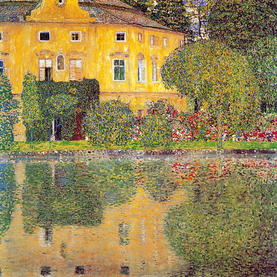 Array Schloss Kammer am Attersee von Gustav Klimt