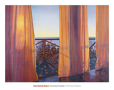 112cm x 89cm Evening Interplay von DALTON BROWN