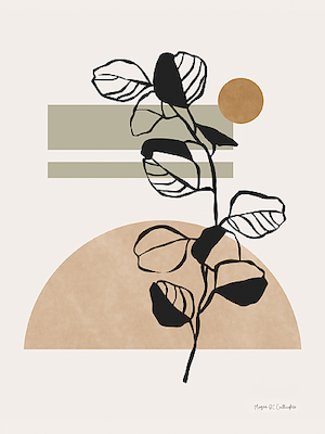 30cm x 40cm Scandi Farmhouse II von Megan Gallagher