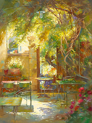30cm x 40cm Jeu de lumière von Johan Messely