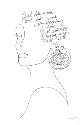 Array Still I Will Rise von Courtney Prahl