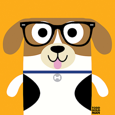 Array Bow Wow Beagle von Todd Art