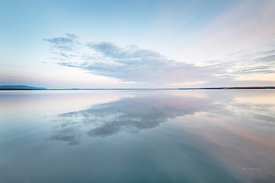 Array Bellingham Bay Clouds Reflection I von Alan Majchrowitz