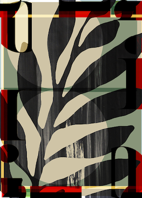 Array Botany Abstraction I von Aoibhne Hogan