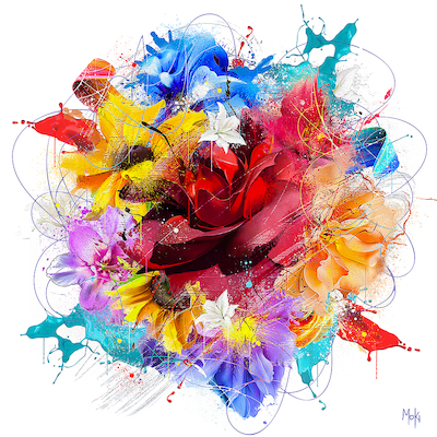 Array Flower Pop von Moki