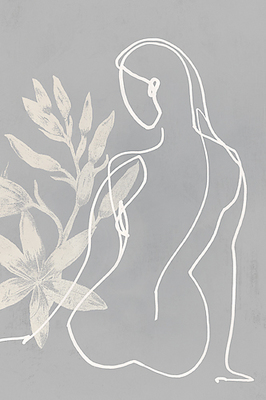 Array Silhouette of You II von PI Studio