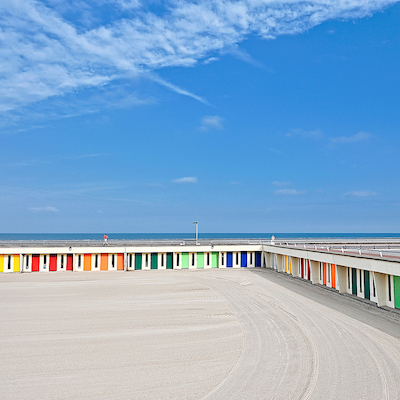 Array Cabanes colorées II von Georges-Félix Cohen