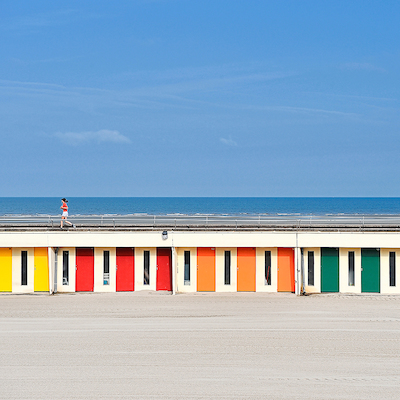 Array Cabanes colorées I von Georges-Félix Cohen