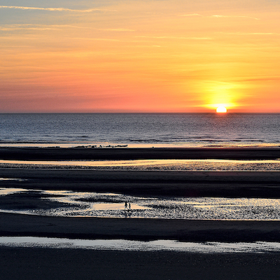 60cm x 60cm Sunset von Georges-Félix Cohen