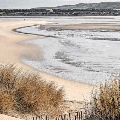 60cm x 60cm Plage paisible von Georges-Félix Cohen