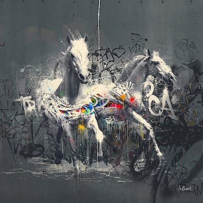 Array Chevaux Pop von Sylvain Binet
