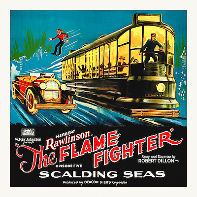 Array Flame Fighter, 6 sheet, 1925 von Hollywood Photo Archive
