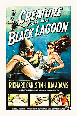 Array Creature From The Black Lagoon von Hollywood Photo Archive