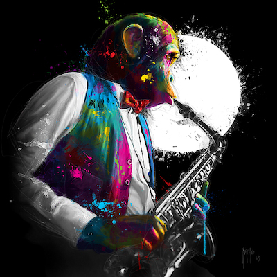 Array Fly Me to the Moon von Patrice Murciano