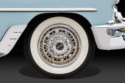 Array Blue Car von Peter Hillert