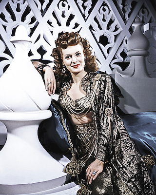 Array Maureen O'Hara in Sinbad the Sailor von Hollywood Photo Archive