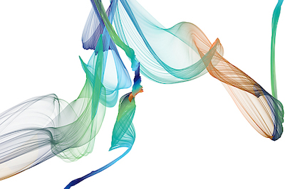 Array Dynamic Movement Gestural VI von Irena Orlov